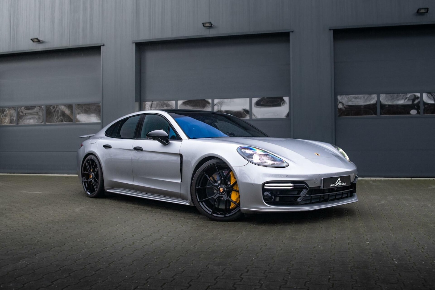 Porsche Panamera - 4.0 Turbo S E-Hybrid Sport Chrono Adaptiv Cruise 360Cam APPROVED Burmester Audio GT-Silver - AutoWereld.nl