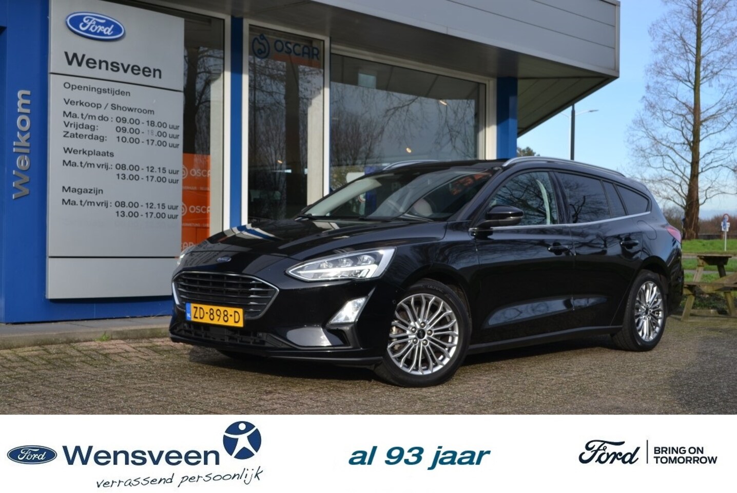 Ford Focus Wagon - 1.5 TDCi EcoBlue 120pk Titanium Business | veel extra's - AutoWereld.nl