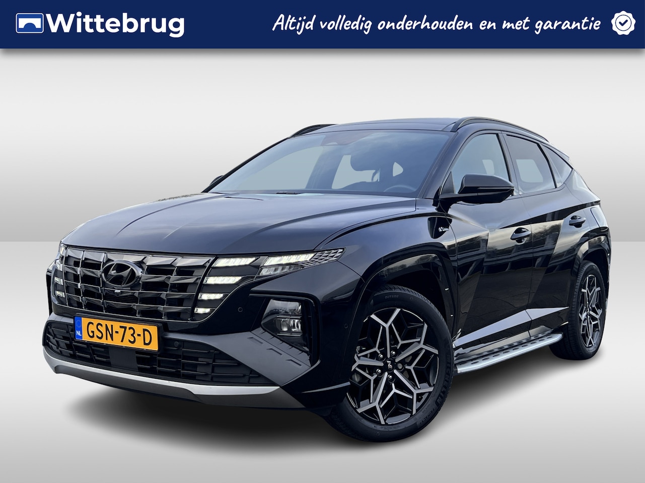 Hyundai Tucson - 1.6 T-GDI HEV 230pk N Line Sky | Glazen Dak | Alcantara | Stoelverwarming - AutoWereld.nl