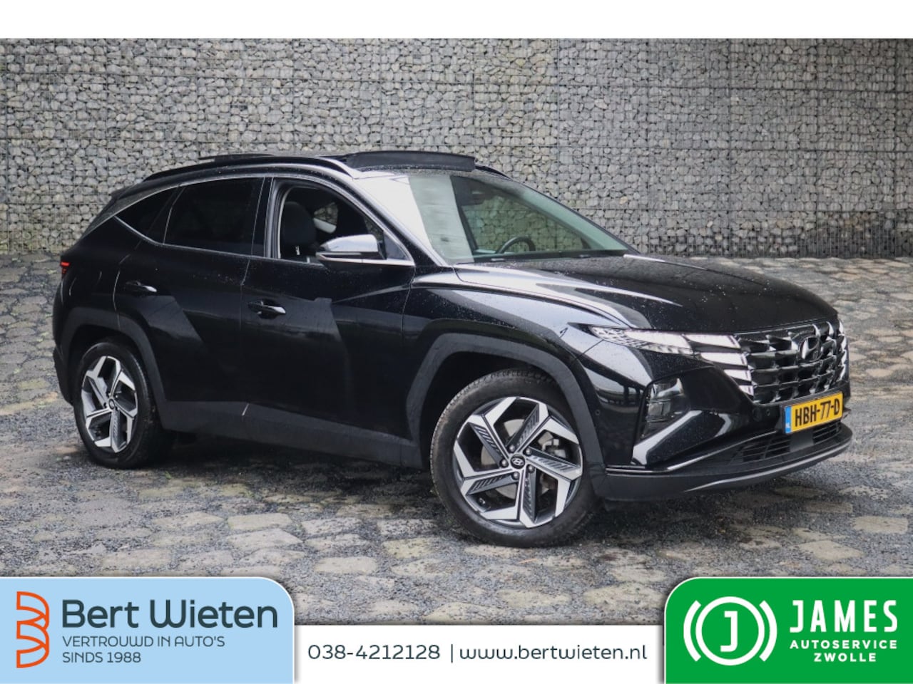 Hyundai Tucson - 1.6 T-GDI PHEV | Premium Sky | Schuifdak | Leer - AutoWereld.nl