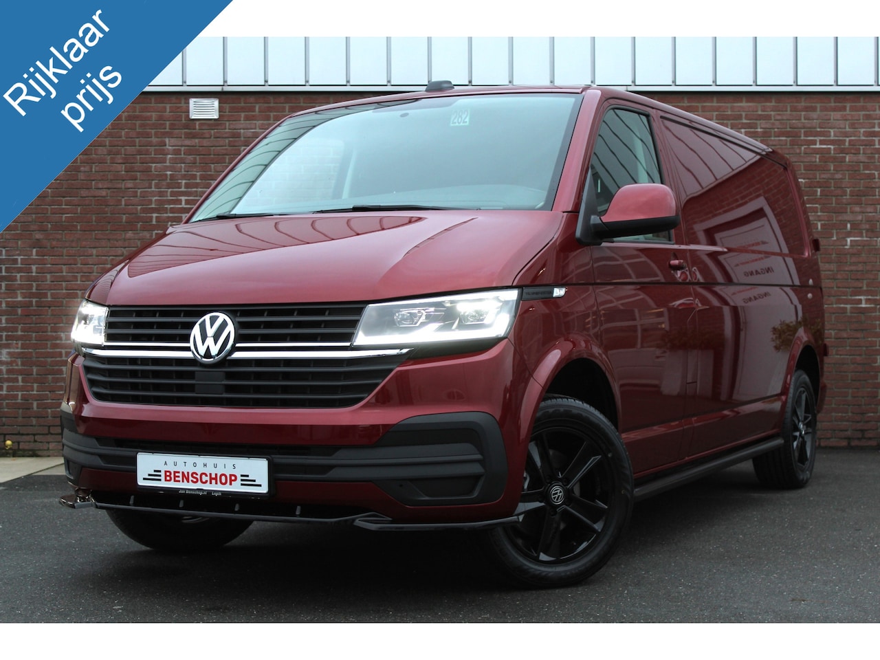 Volkswagen Transporter - T6.1 2.0 TDI 150PK L2 |LED|SIDEBARS|FRONTLIP|CRUISE| - AutoWereld.nl