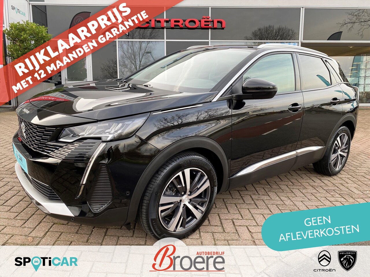 Peugeot 3008 - 1.2 Turbo 130pk EAT-8 Automaat Allure | elek. achterklep, verw. voorstoelen, keyless, dab, - AutoWereld.nl