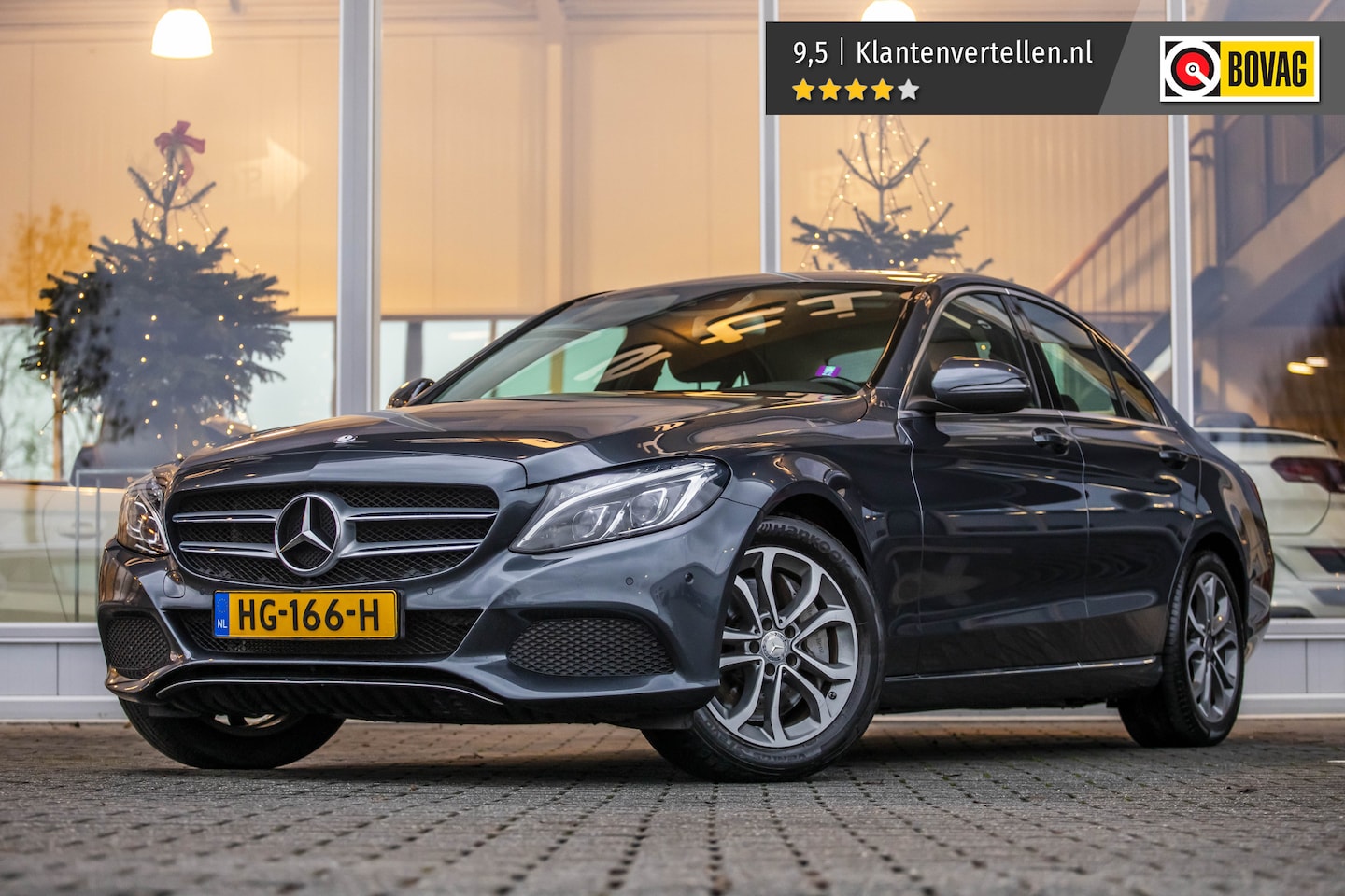 Mercedes-Benz C-klasse - 350 e Lease Edition | Trekhaak | Camera | NL Auto | Volleder | Stoelverw. - AutoWereld.nl