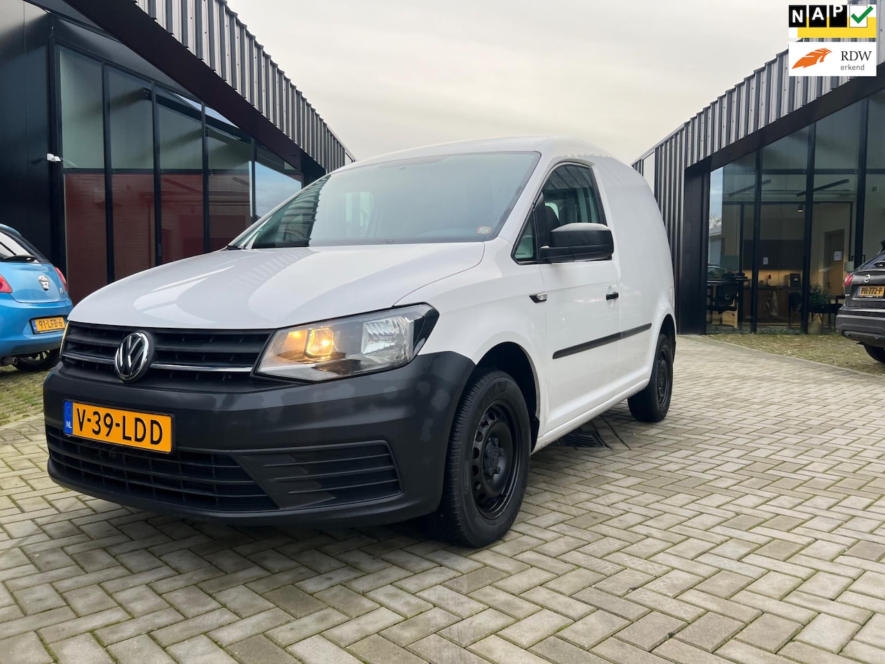 Volkswagen Caddy - 1.0 TSI L1H1 BMT Highline Benzine Airco Cruise MARGE ! - AutoWereld.nl