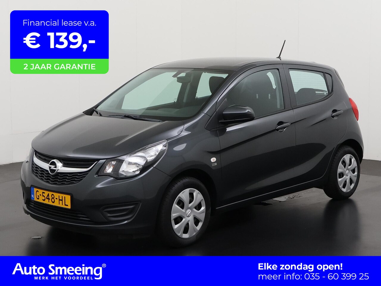 Opel Karl - 1.0 ecoFLEX 120 Jaar Edition | Airco | Bluetooth | Zondag Open! - AutoWereld.nl