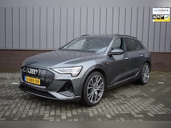 Audi e-tron - E-tron 50 quattro Launch edition Black 71 kWh PANORAMADAK / LUCHTVERING / S- LINE / ADAPT.