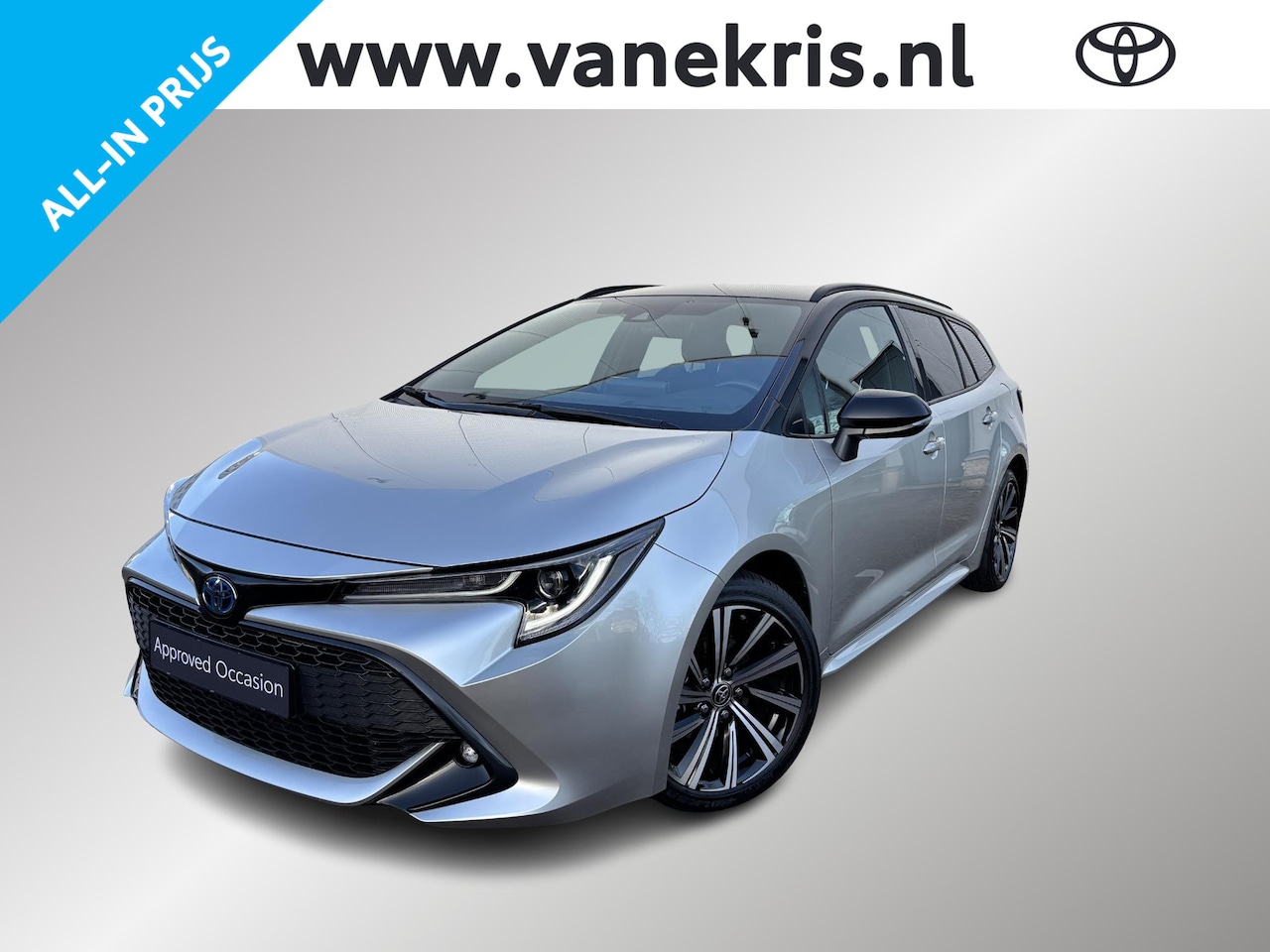 Toyota Corolla Touring Sports - 1.8 Hybrid Dynamic Limited, Electrische achterklep , Stuurverwarming, Apple carplay, Andro - AutoWereld.nl