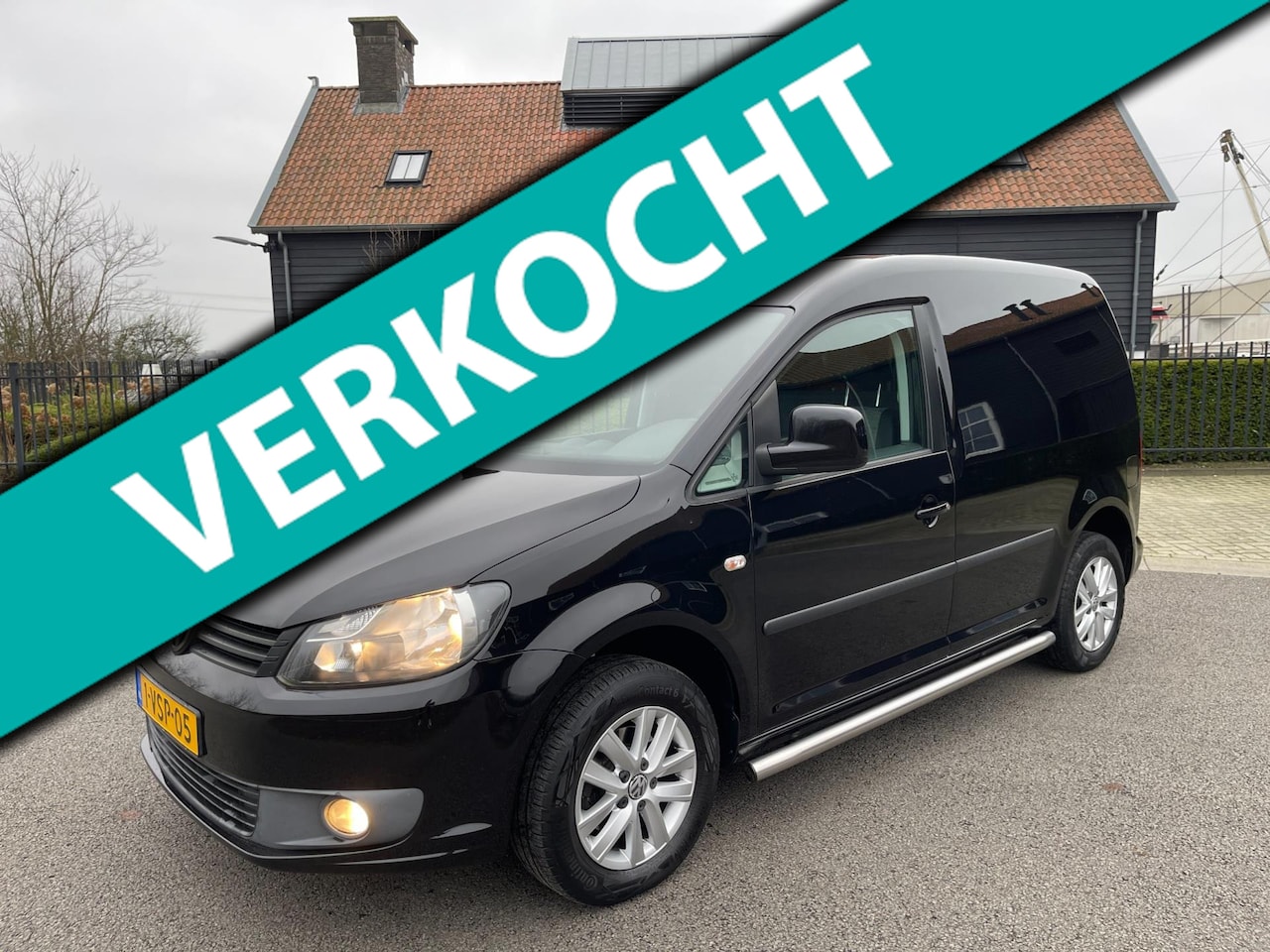 Volkswagen Caddy - 1.6 TDI BLEUMOTION AIRCO/ECC CR.CONTR SCHUIFDEUR LM-VELGEN - AutoWereld.nl