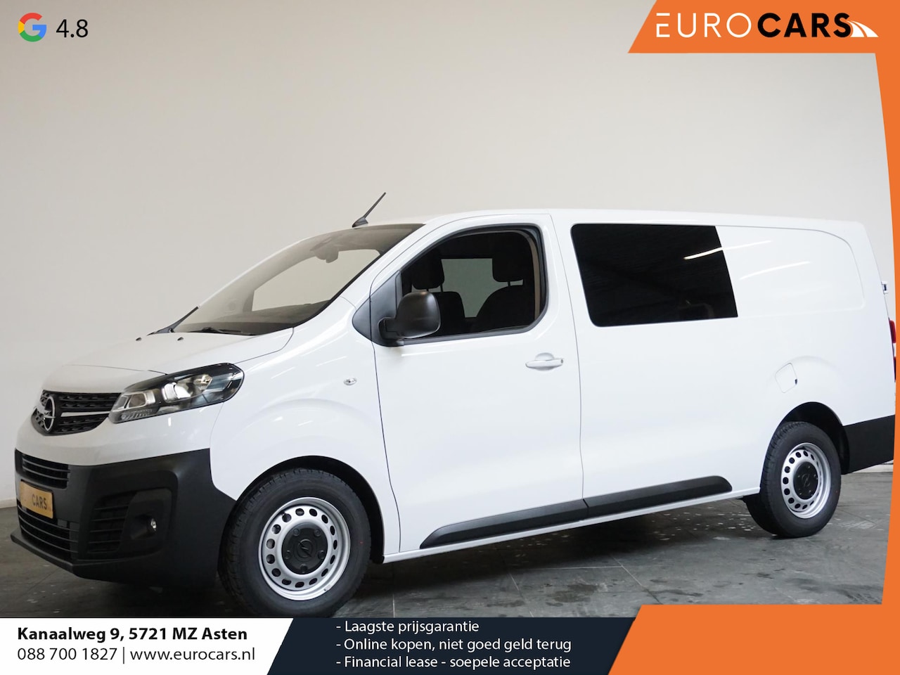 Opel Vivaro - 145pk L3H1 Automaat Dubbele Cabine Edition Airco - AutoWereld.nl