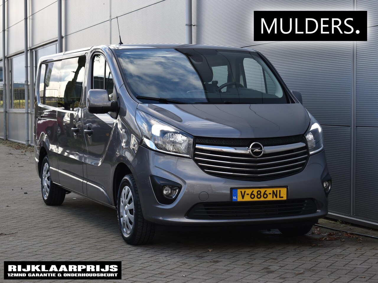 Opel Vivaro - 1.6 CDTI L2H1 Sport EcoFlex Dubb.cabine / Camera / ECC - AutoWereld.nl