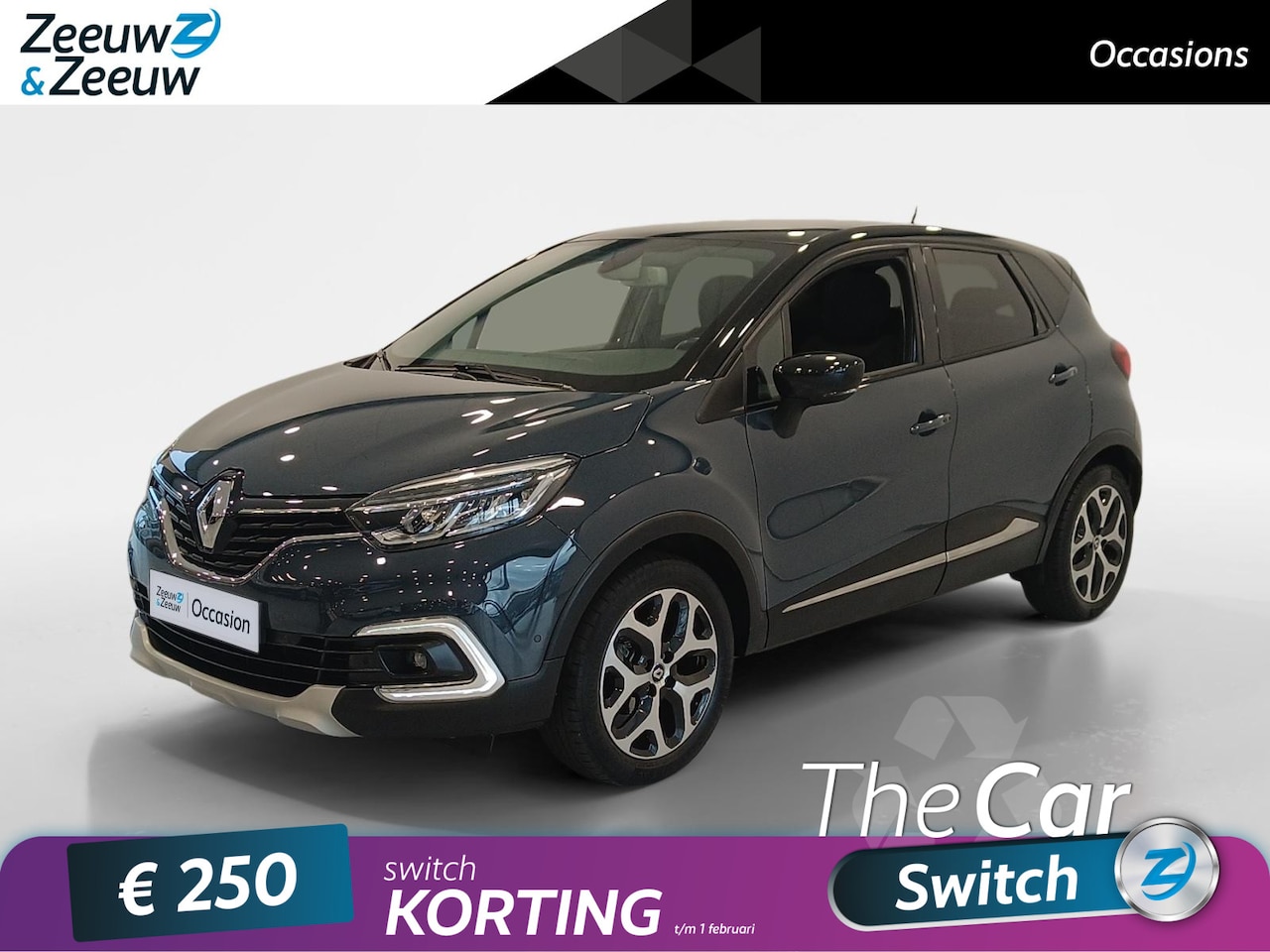 Renault Captur - 0.9 TCe Intens *Navi+Camera*Climate*Panoramadak*LM.Velgen*Parc Assist*RIJK UITGERUST! - AutoWereld.nl