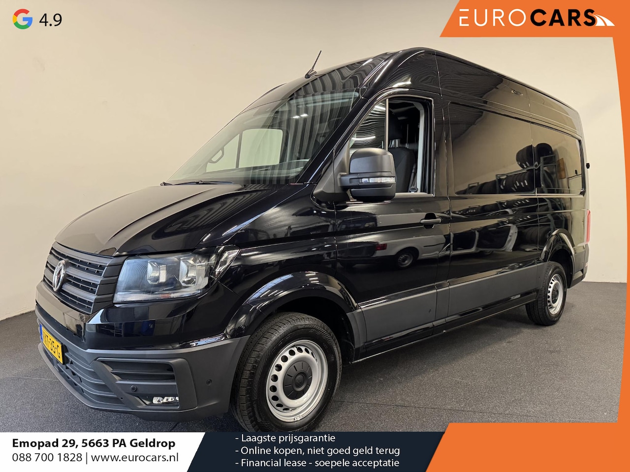 Volkswagen Crafter - 2.0 TDI 177pk Automaat L3H3 / L2H2 Highline Camera Carplay Trekhaak Cruise control  Massag - AutoWereld.nl