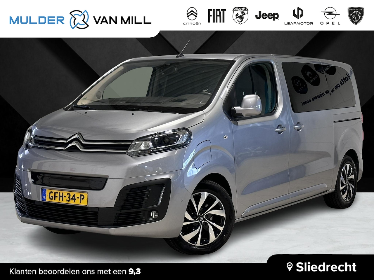 Citroën ë-SpaceTourer - Jumpy M L2 Shine Pack EV 50kWh 136pk AUTOMAAT | 8-PERSOONS | PANODAK | NAVI | XENON | LEDE - AutoWereld.nl