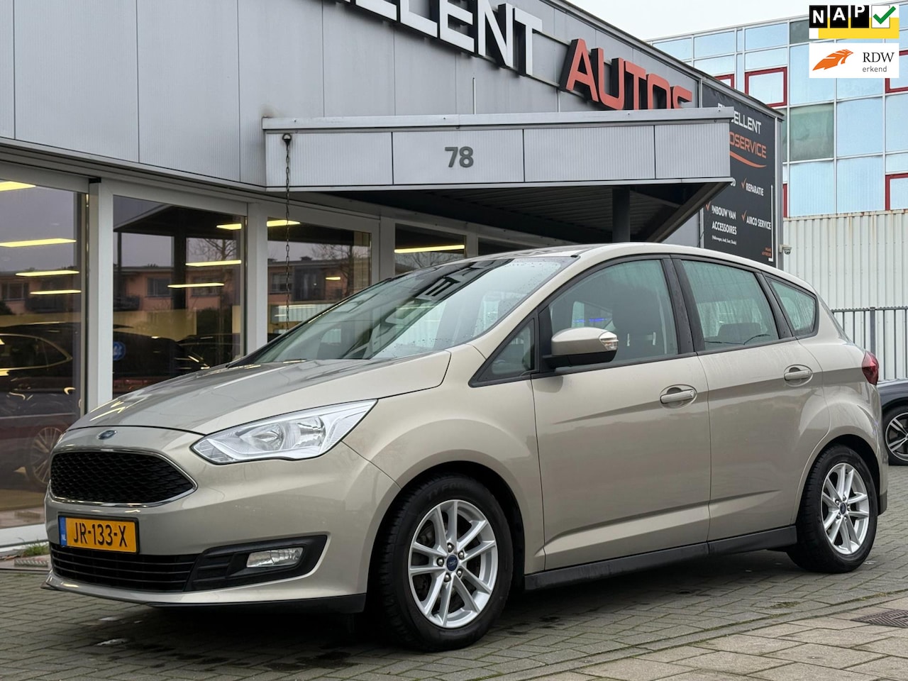 Ford C-Max - 1.0 Trend - Airco - Navigatie - AutoWereld.nl