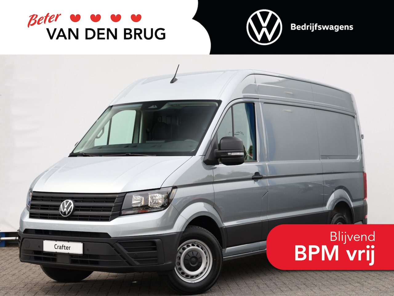 Volkswagen Crafter - 30 2.0 TDI 140PK L3H3 Trendline | Nieuw model | Airco | Cruise Control | Navi via App-conn - AutoWereld.nl