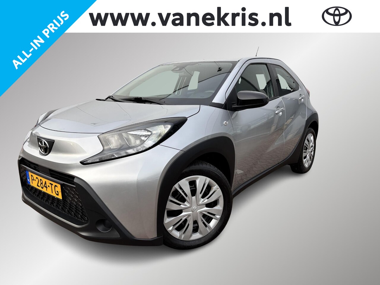 Toyota Aygo X - 1.0 VVT-i MT Play Apple carplay, Android auto, Parkeercamera - AutoWereld.nl