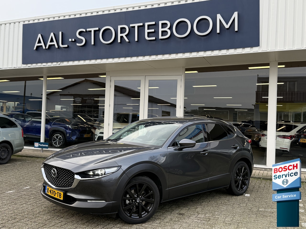 Mazda CX-30 - 2.0 e-SkyActiv-X M Hybrid Luxury | LED | Leder | Adapt. Cruise | Apple Carplay | 360 Camer - AutoWereld.nl