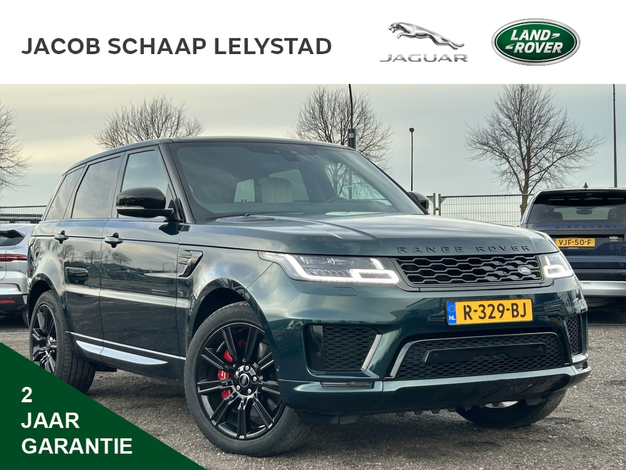 Land Rover Range Rover Sport - P400e 404pk AWD HSE Dynamic | British Racing Green | 1e Eigenaar | NL auto | - AutoWereld.nl