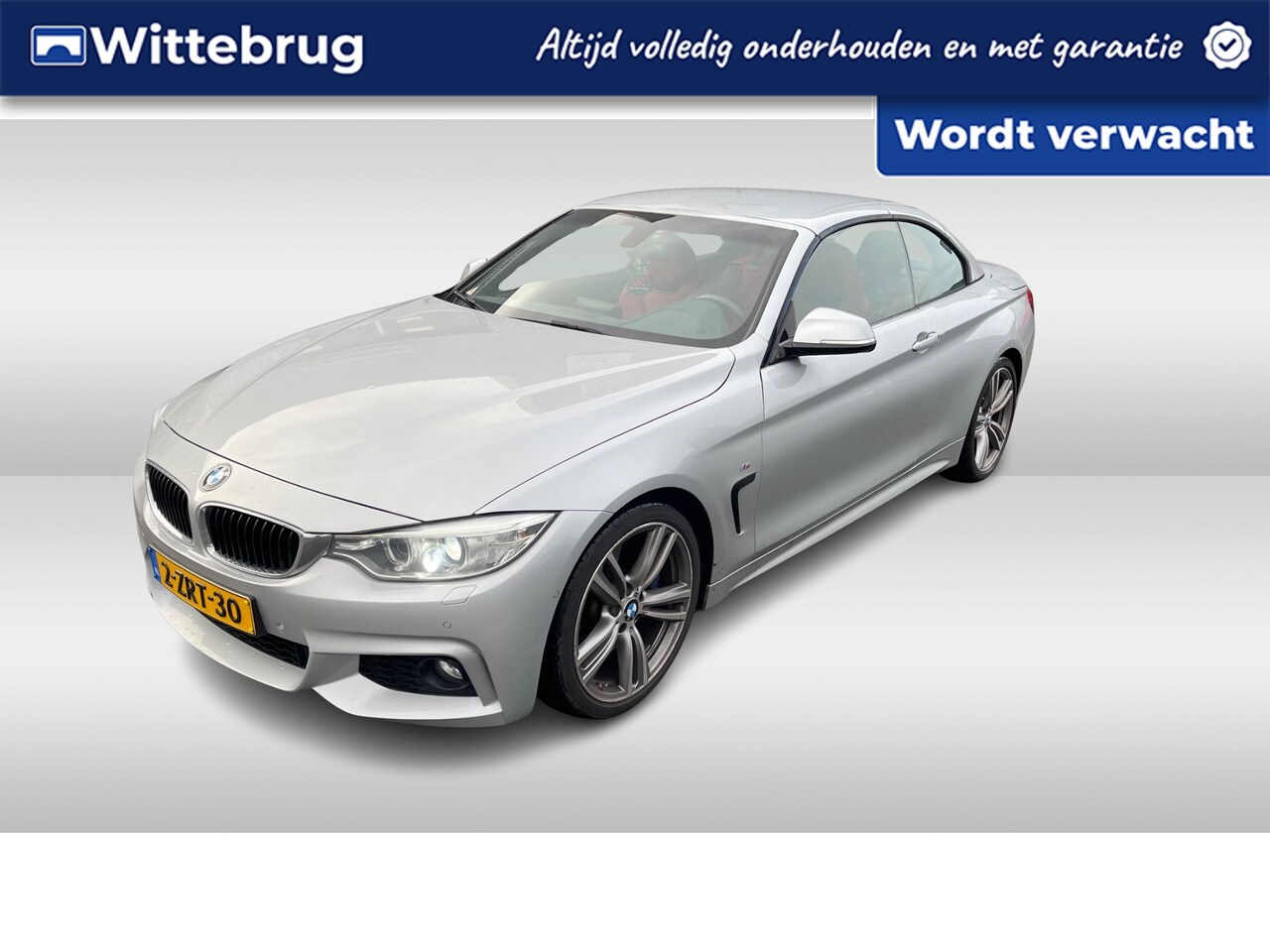 BMW 4-serie Cabrio - 428i High Executive / LEDER / 18"LMV / Elektr. Kap - AutoWereld.nl