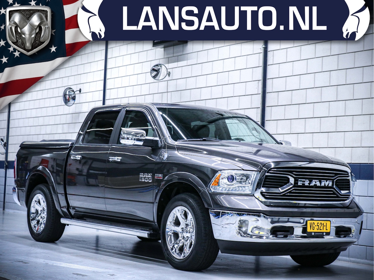 Dodge Ram 1500 - Laramie 5.7L V8 4x4 Crew Cab - AutoWereld.nl