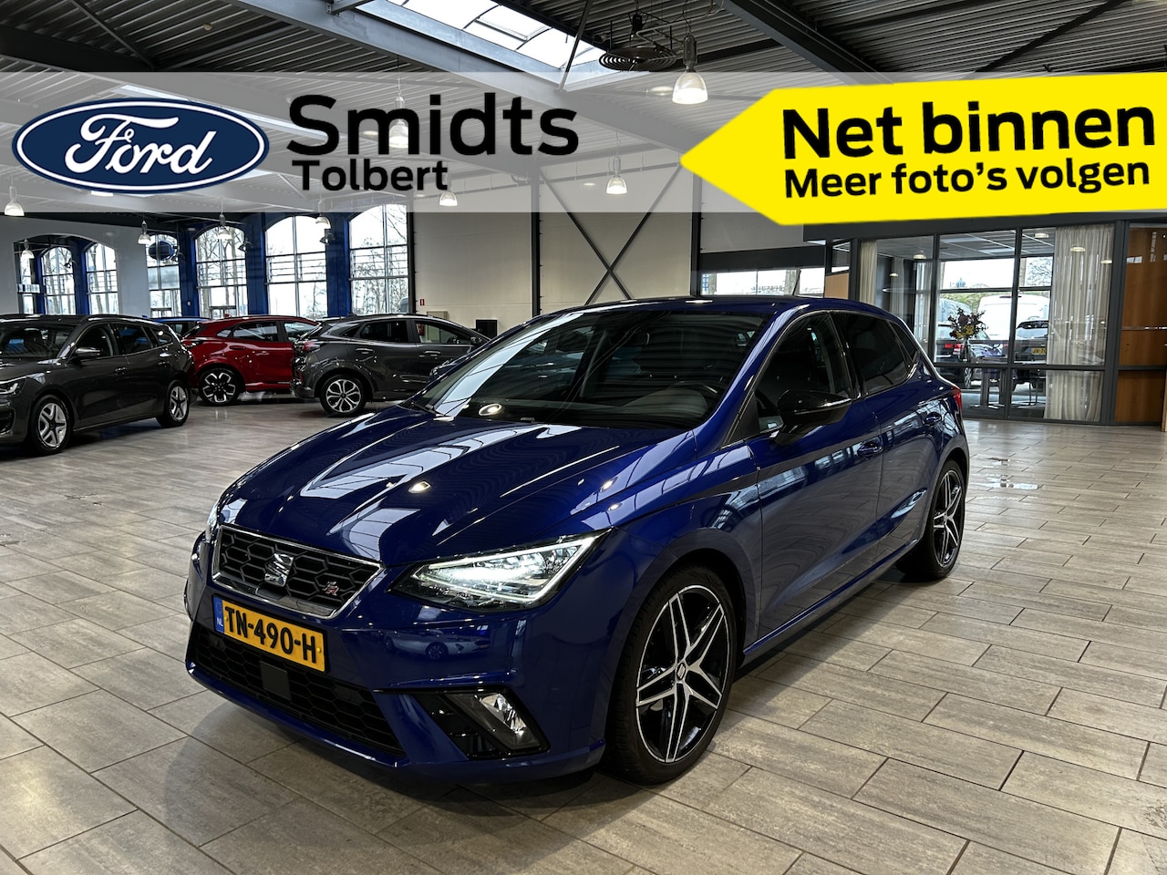 Seat Ibiza - 1.0 TSI FR Business Intense | 18" | Adapt. cruise | LED | Apple Carplay | Navi | Clima | 4 - AutoWereld.nl