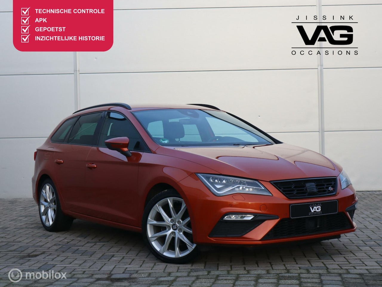 Seat Leon ST - 2.0 TSI FR LED Beats Camera Automaat Trekhaak ACC - AutoWereld.nl