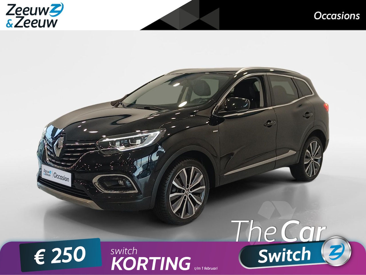 Renault Kadjar - 1.3 TCe Intens *Navigatie+Camera*Climate*Parc Assist*LM.Velgen*BOSE SOUNDSYSTEM*Trekhaak - AutoWereld.nl