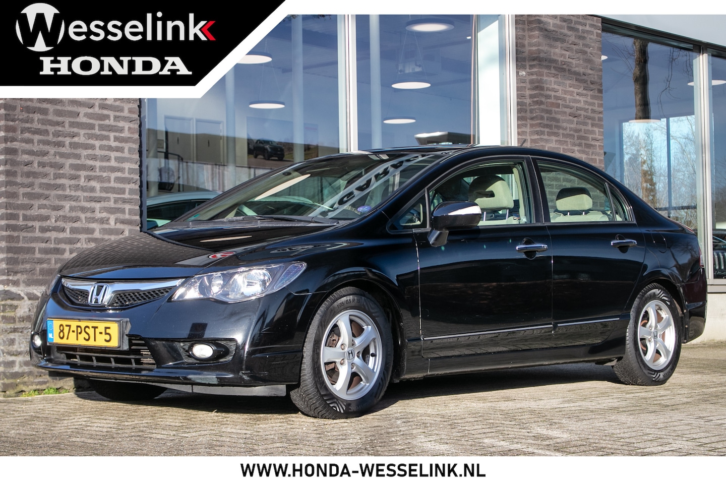 Honda Civic - 1.3 Hybrid Elegance - All-in rijklrprs | door ons onderhouden - AutoWereld.nl