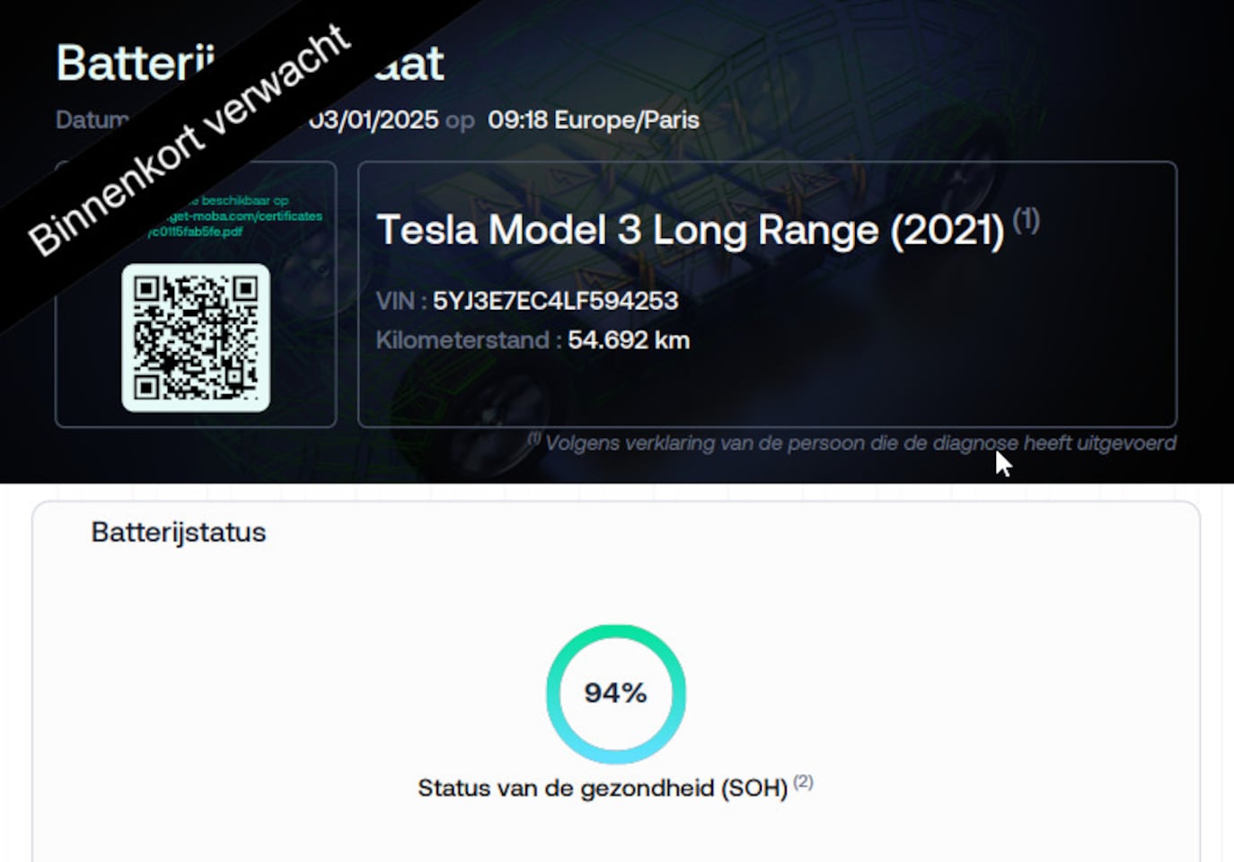 Tesla Model 3 - PERFORMANCE AWD 75KWH MET 462 PK LONG RANGE PANORAMADAK. KEYLESS ENTRY. VOOR & ACHTER VERW - AutoWereld.nl