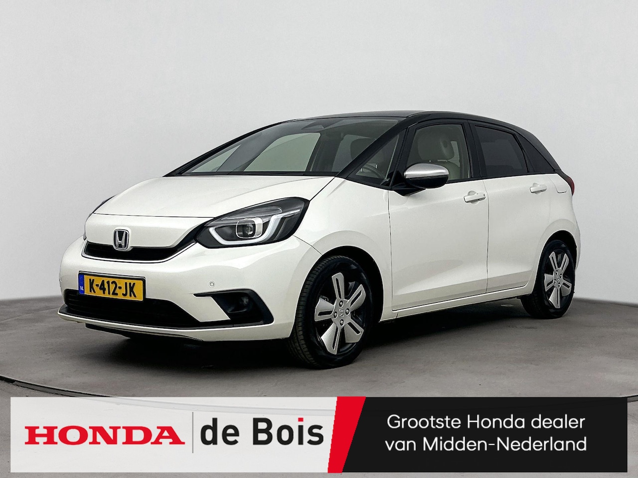 Honda Jazz - 1.5 e:HEV Executive | 1e Eig. | Two-Tone | Stuurverwarming | Privacy Glass | Dodehoeksenso - AutoWereld.nl