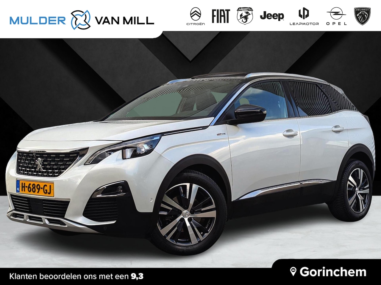 Peugeot 3008 - SUV GT-Line 1.2 PureTech 130pk H6 | NAVI | SCHUIF/KANTELDAK | CAMERA V+A | TREKHAAK | DAB+ - AutoWereld.nl