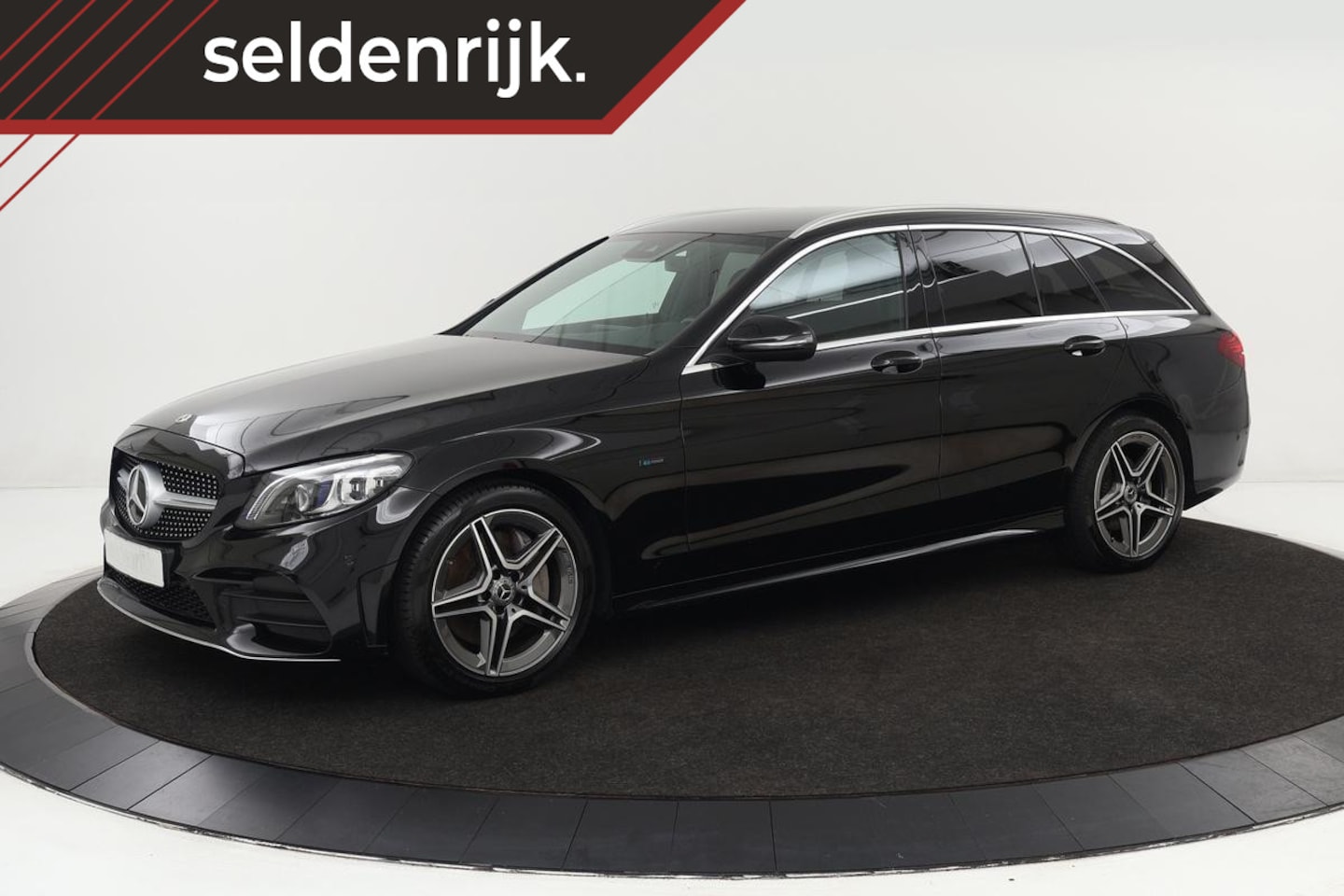 Mercedes-Benz C-klasse - 300de AMG | Adaptive cruise | Trekhaak | Burmerster Sound | Stoelverwarming | Leder | Matr - AutoWereld.nl