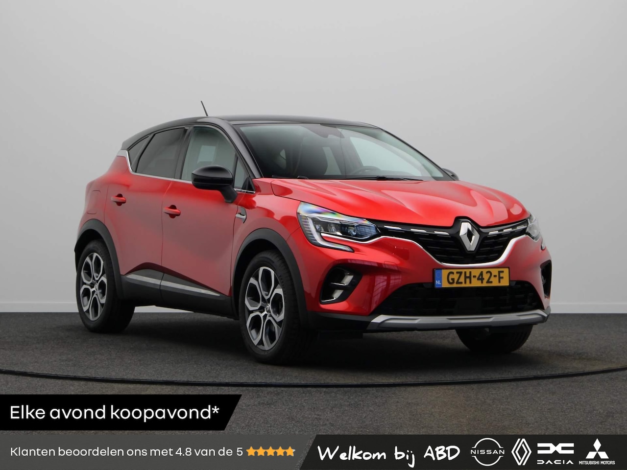 Renault Captur - E-Tech Hybrid 145pk Intens | Stoelverwaming voor | Navigatie  | 18" Lichtmetalen velgen | - AutoWereld.nl