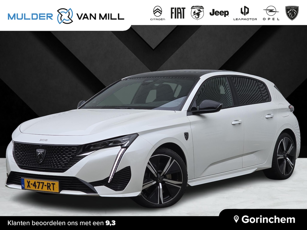 Peugeot 308 - 5-deurs GT 1.6 HYbrid PHEV 180pk e-EAT8 AUTOMAAT | SCHUIF/KANTELDAK | FOCAL HIFI | ALCANTA - AutoWereld.nl