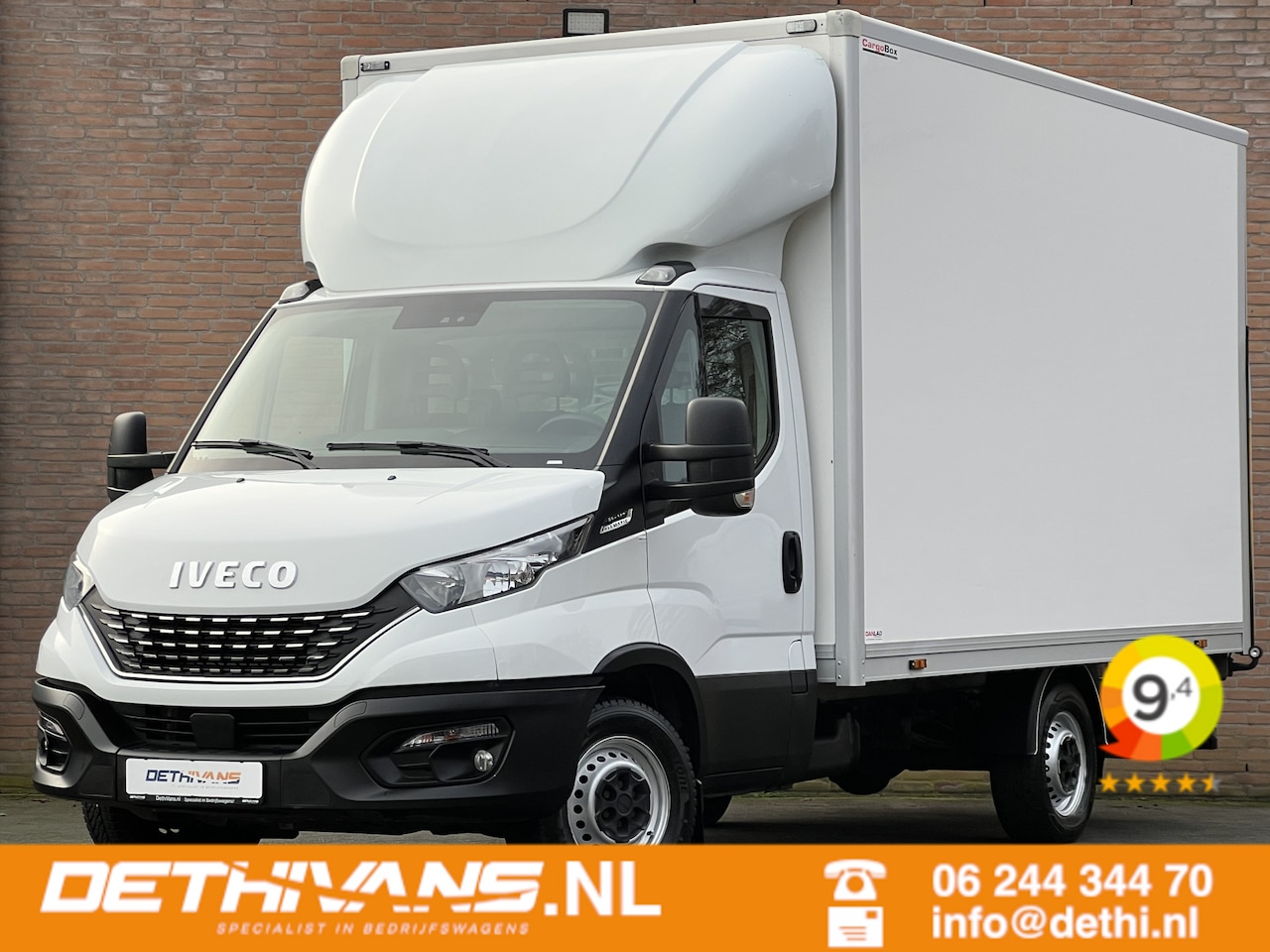 Iveco Daily - 35S14 140PK Bakwagen + Laadklep 20m³ - AutoWereld.nl