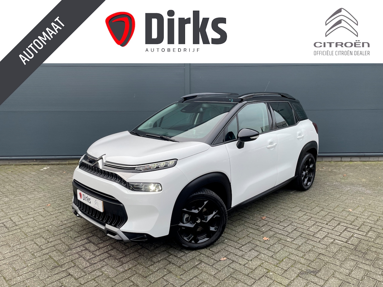 Citroën C3 Aircross - 130pk Max (Elektrisch Schuifdak - Leder - Stoelverwarming - Keyless Entry - Camera - 17" Z - AutoWereld.nl