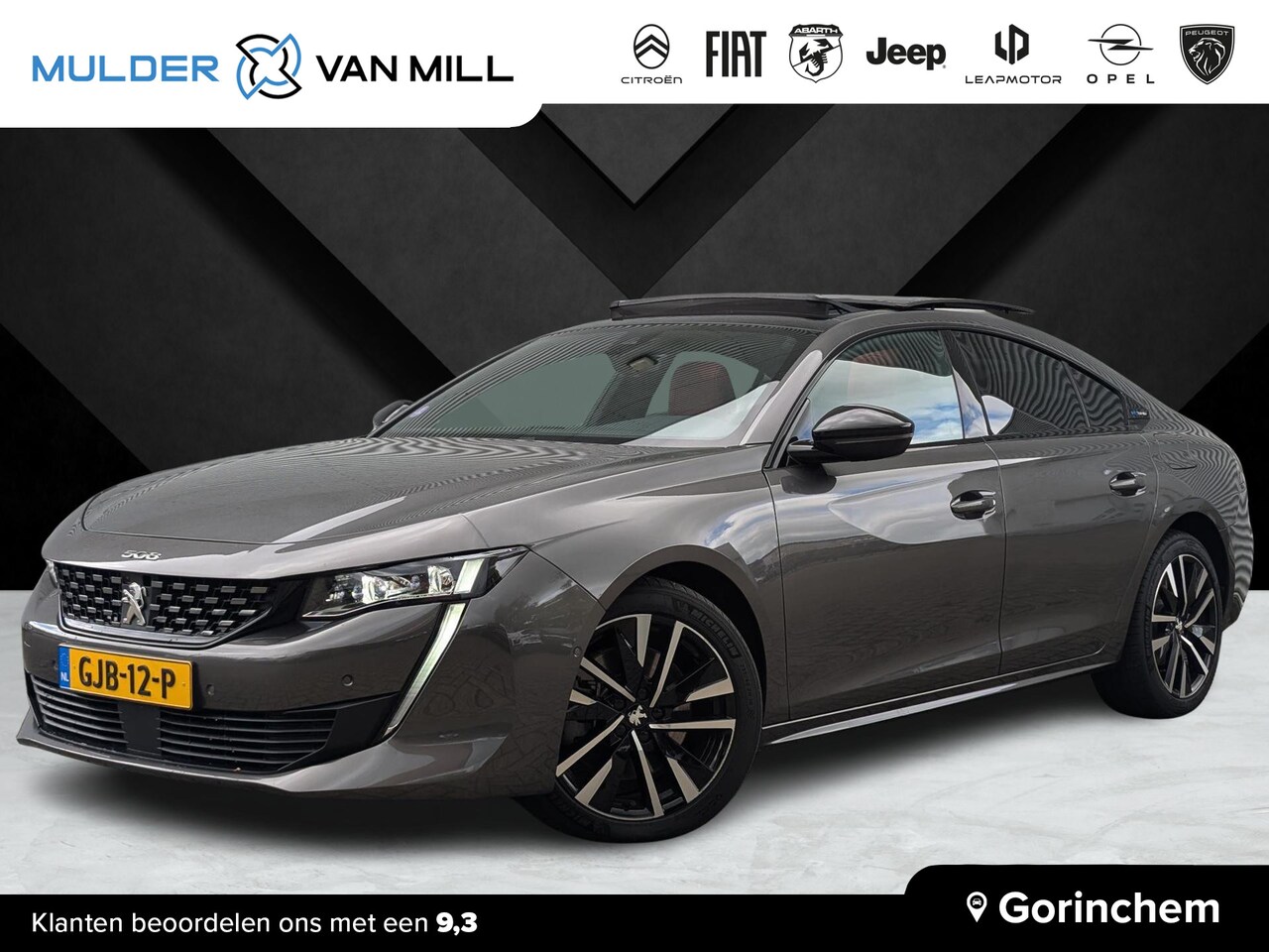 Peugeot 508 - Berline GT Pack Business 1.6 PHEV HYbrid 225pk e-EAT8 AUTOMAAT | FULL-OPTIONS! | NAPPA LED - AutoWereld.nl