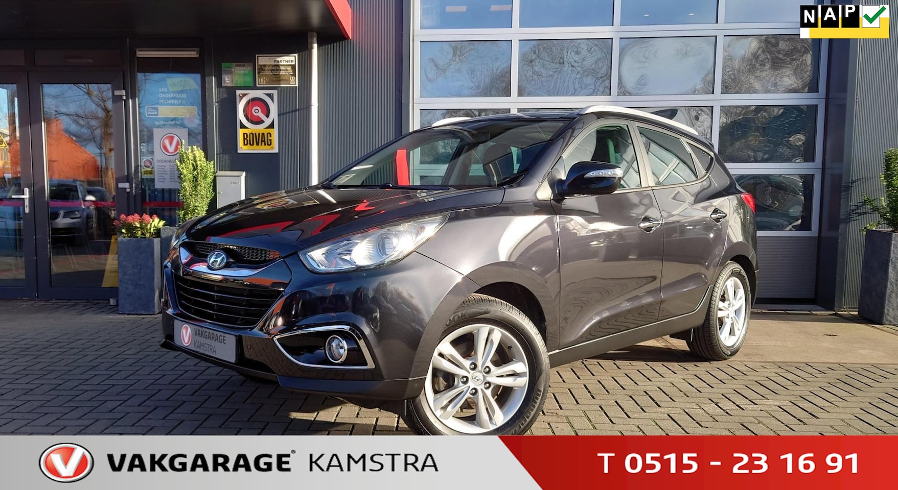 Hyundai ix35 - 2.0i Style NAP 163PK Panoramadak/Clima/Cruise - AutoWereld.nl