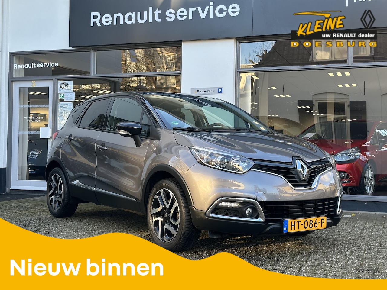 Renault Captur - TCe 120 EDC Dynamique AUTOMAAT lederen bekleding, achteruitrijcamera en volledig onderhoud - AutoWereld.nl