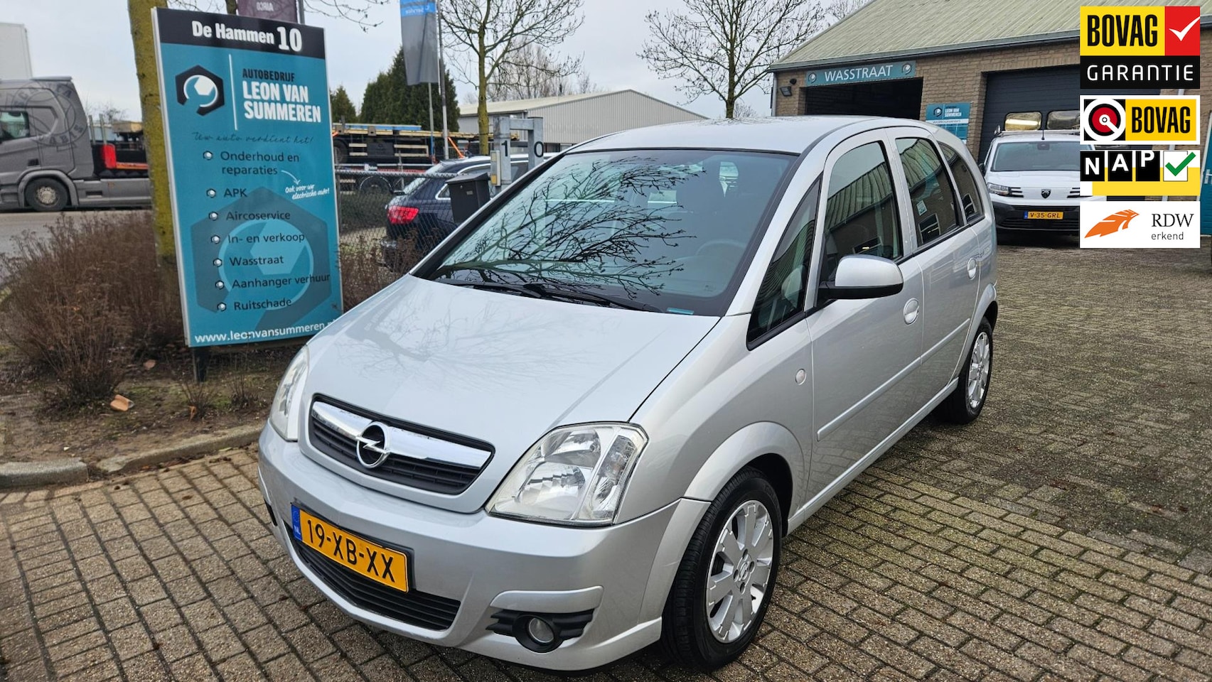 Opel Meriva - 1.6-16V Temptation Automaat!! weinig km! Airco l Electrischeramen l - AutoWereld.nl