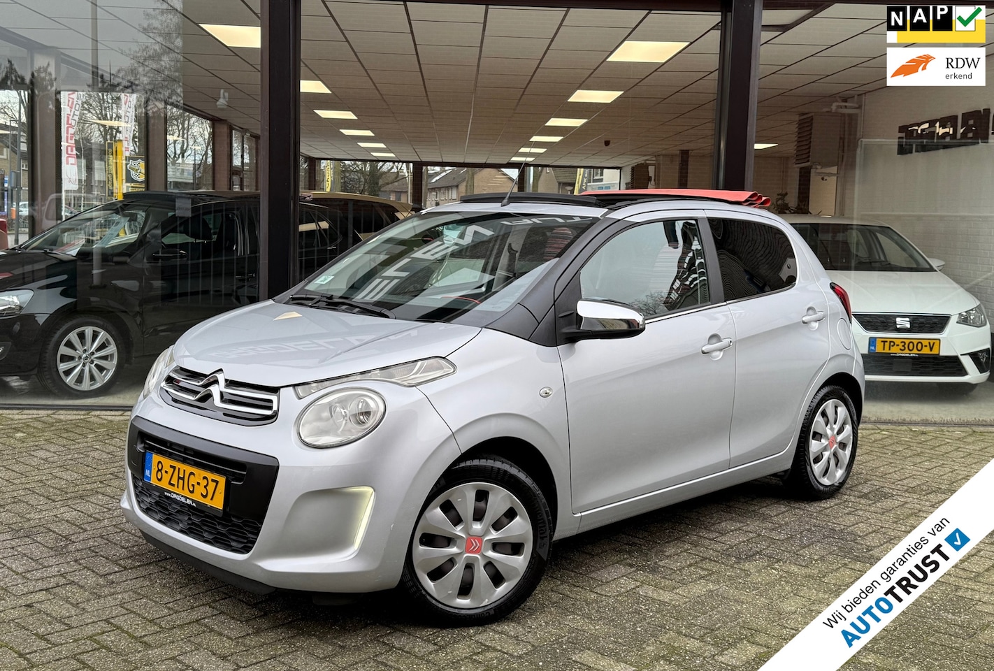 Citroën C1 - 1.0 e-VTi Airscape 1e EIG | CABRIO | AIRCO | NAP - AutoWereld.nl