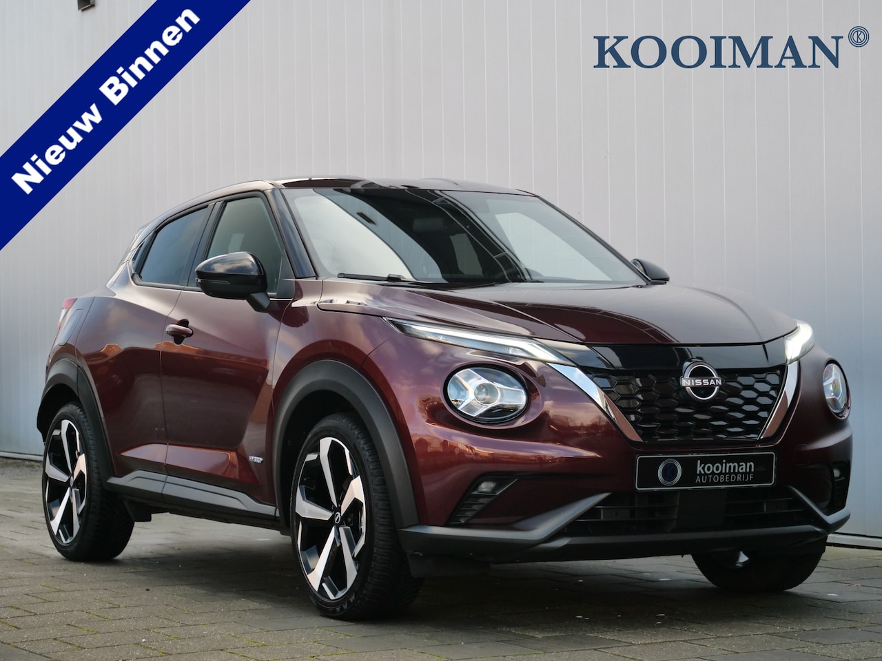 Nissan Juke - 1.6 Hybrid Tekna 143 Pk Automaat Navigatie / DAB/ Camera - AutoWereld.nl