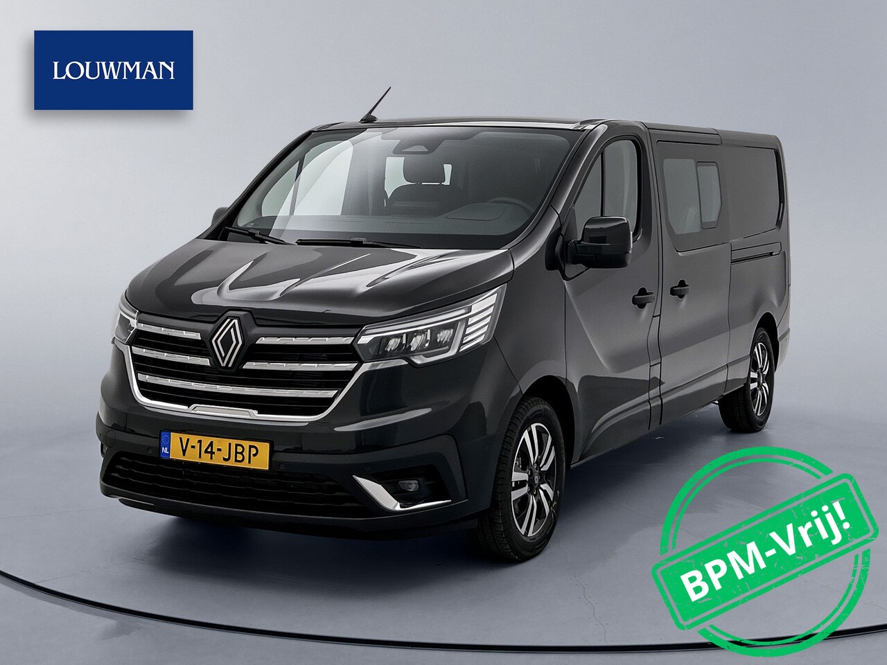 Renault Trafic - 2.0 Blue dCi EDC 170 T29 L2H1 Extra Nieuw Model Dubbele Cabine Navigatie Trekhaak Achterui - AutoWereld.nl