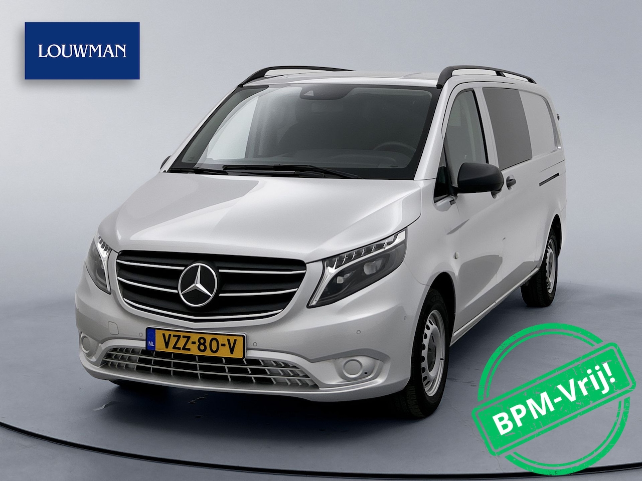 Mercedes-Benz Vito - 114 CDI Extra Lang Dubbele Cabine XL Trekhaak Achteruitrijcamera LED Apple Carplay/Android - AutoWereld.nl