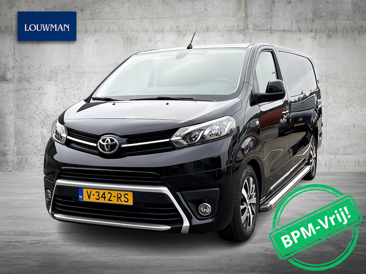 Toyota PROACE Long Worker - 2.0 D-4D Professional Dubbele Cabine Navigatie Cruise Control Bluetooth - AutoWereld.nl