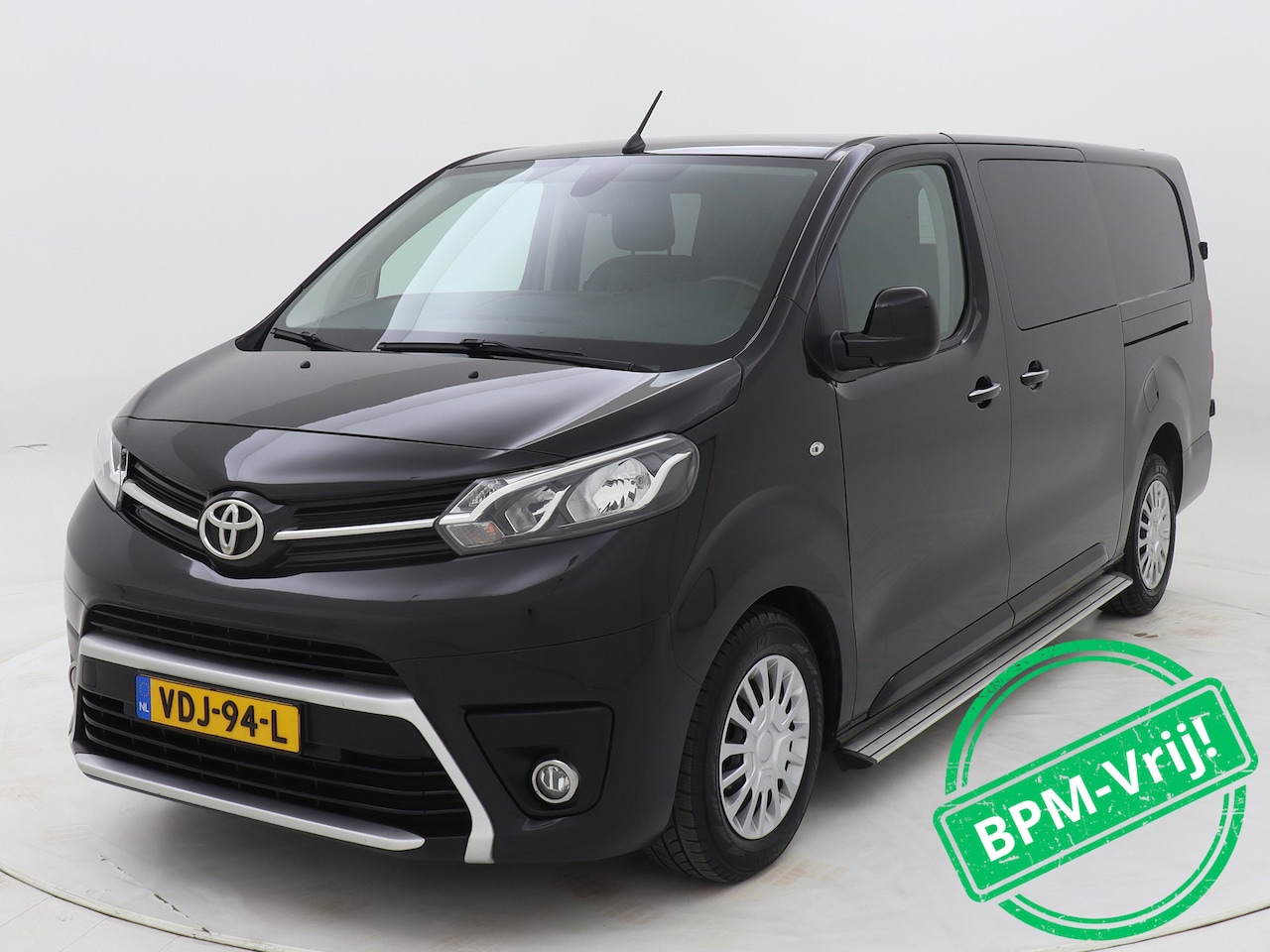 Toyota PROACE Long Worker - 2.0 D-4D Professional Dubbele Cabine 177PK Leder Navigatie Climate control - AutoWereld.nl