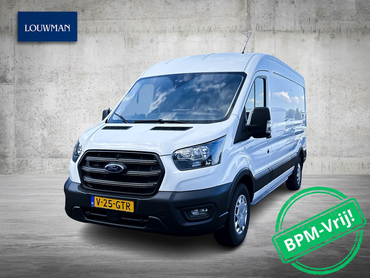 Ford Transit - 350 2.0 TDCI L3H2 Trend SYNC4 Navigatie Trekhaak Apple Carplay/Android Auto Climate Contro - AutoWereld.nl