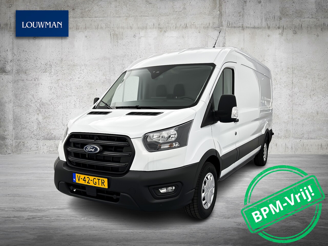 Ford Transit - 350 2.0 TDCI L3H2 Trend SYNC4 Navigatie Trekhaak Apple Carplay/Android Auto Climate Contro - AutoWereld.nl