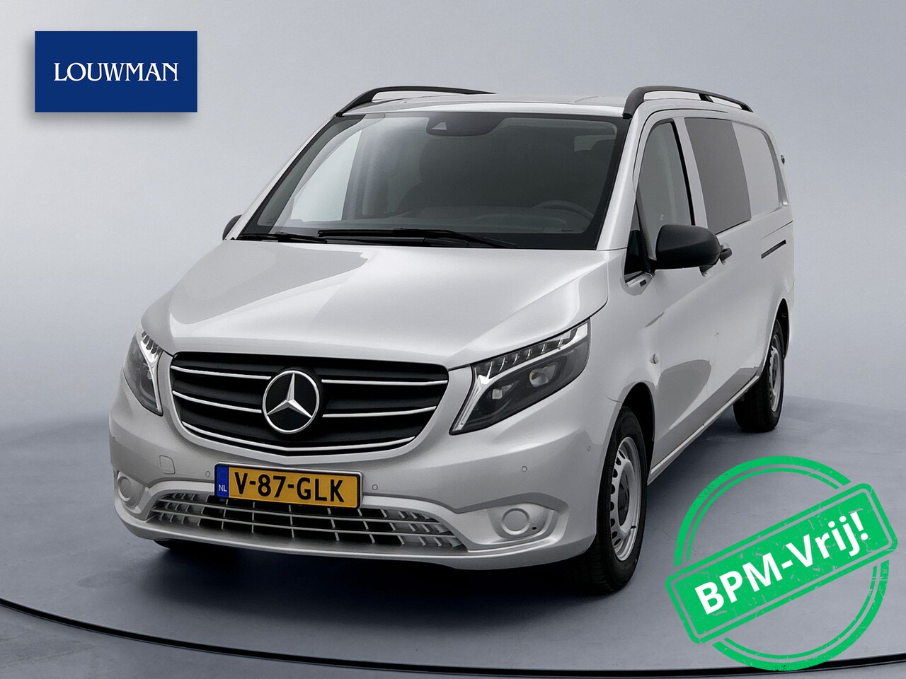 Mercedes-Benz Vito - 114 CDI Extra Lang Dubbele Cabine XL 2x Schuifdeur LED Trekhaak Apple Carplay/Android Auto - AutoWereld.nl