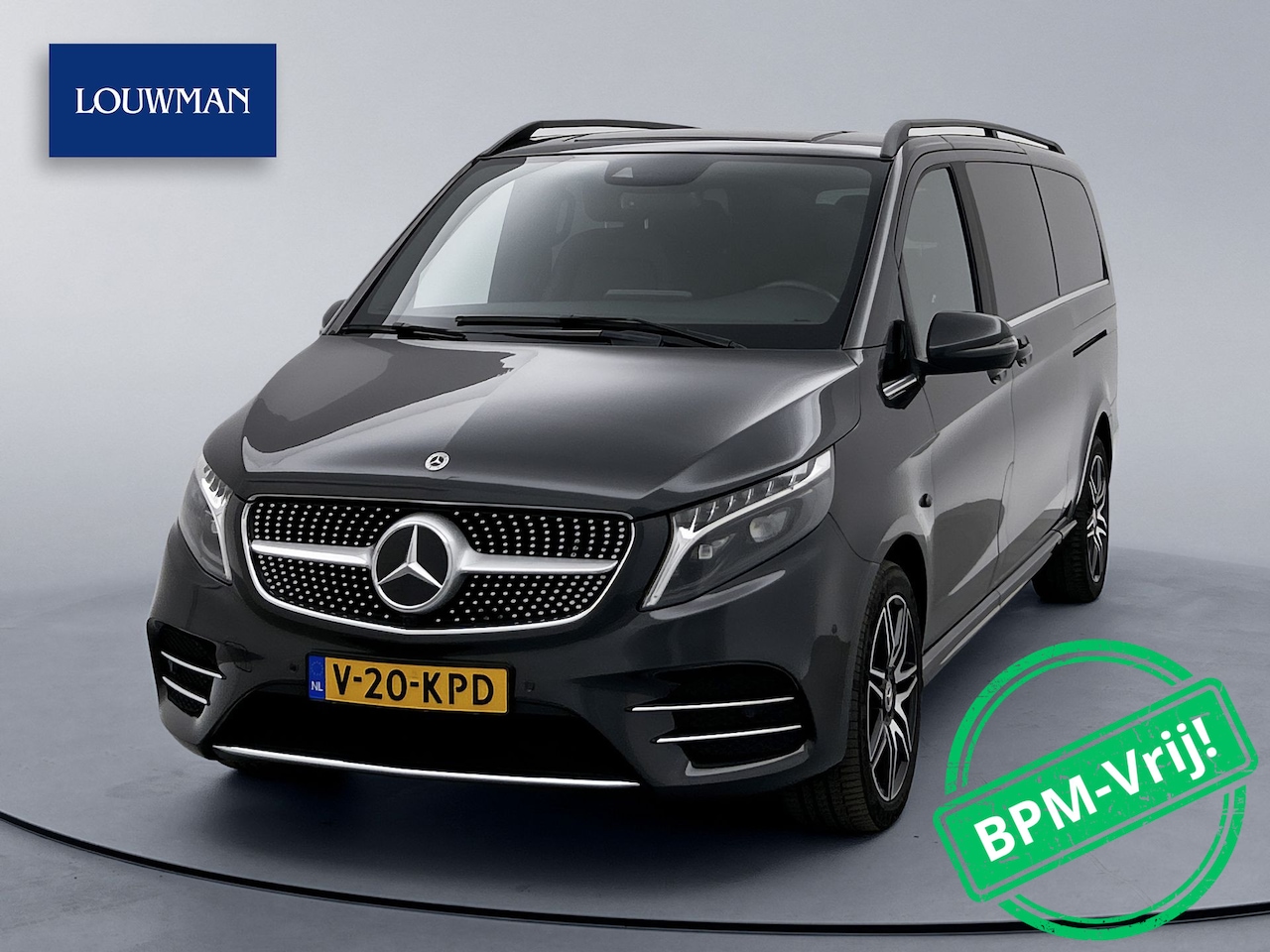 Mercedes-Benz V-klasse - 250d 4-MATIC Extra Lang Avantgarde AMG Styling Dubbele Cabine Leder Dubbele Schuifdeur - AutoWereld.nl